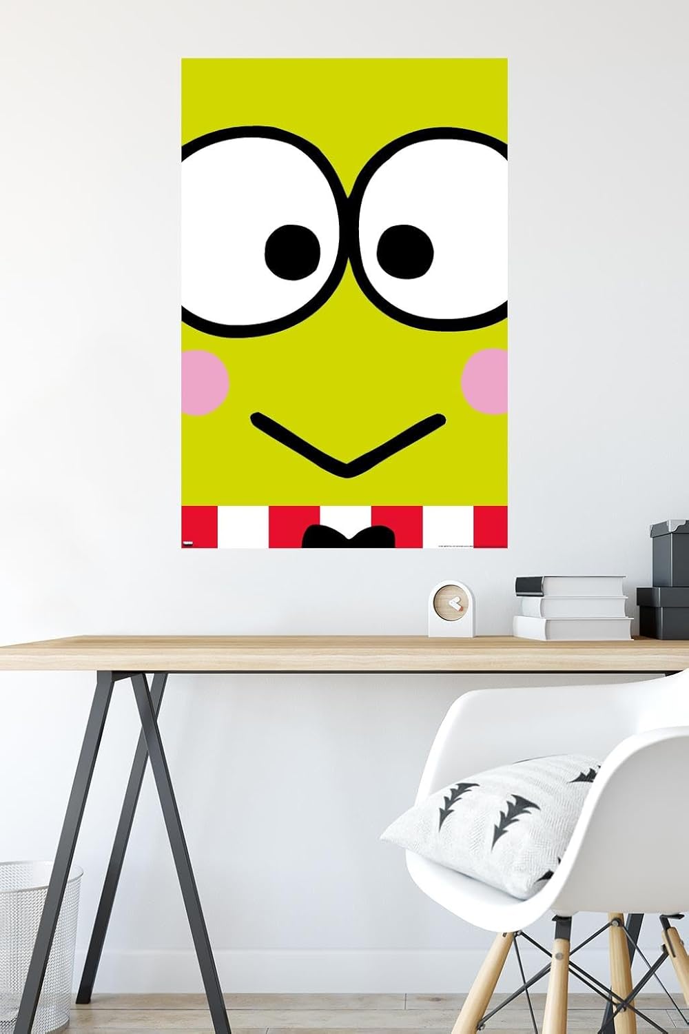 Trends International Póster de pared con diseño de Hello Kitty y sus amigos Keroppi