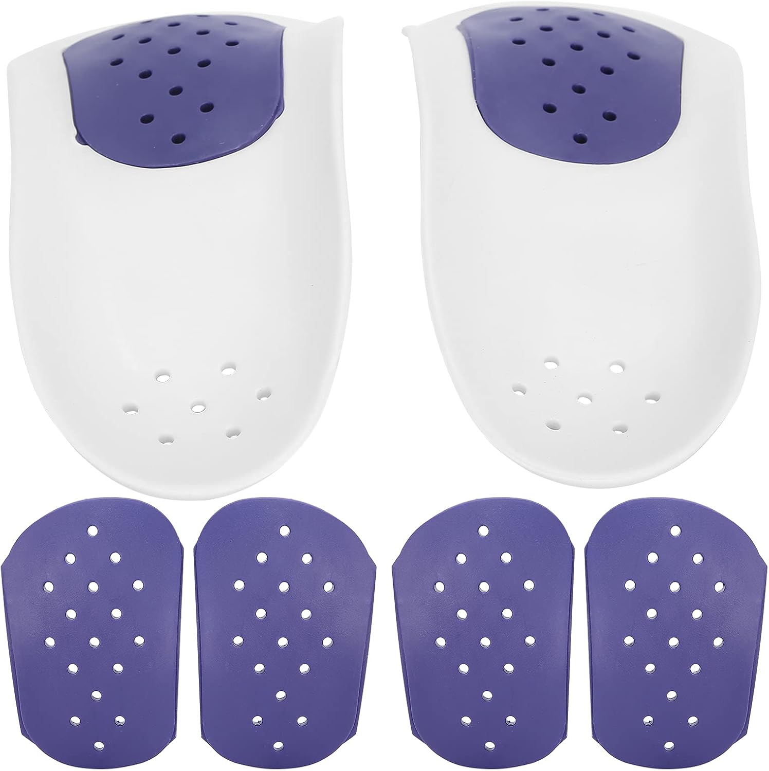 Plantillas de zapatos con soporte de arco, plantilla unisex de soporte de arco para niños y adultos, transpirable, corrección de pies, plantilla