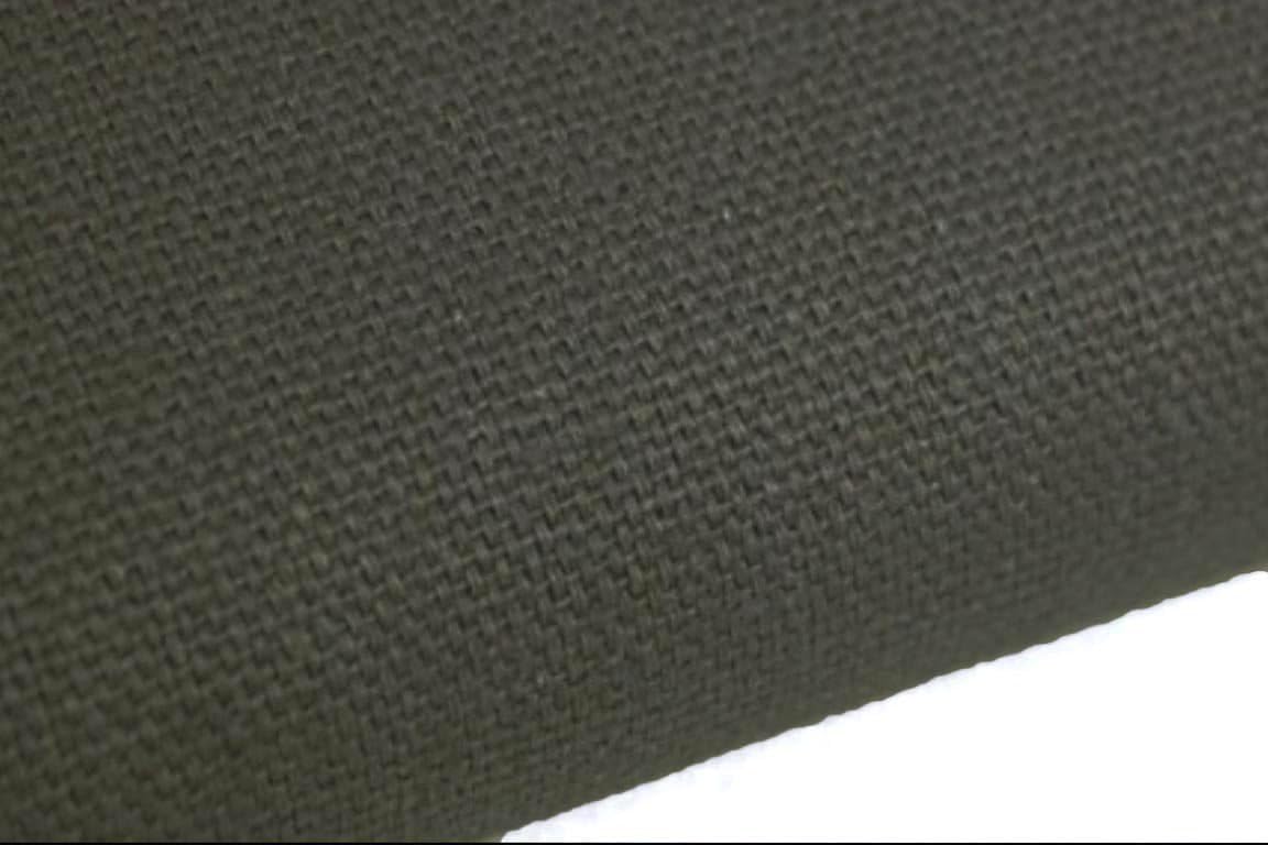 La funda otomana de algodón de reemplazo. Se adapta a Pottery Barn PB Basic Ottoman. Funda para sofá de algodón denso (gris oscuro básico)