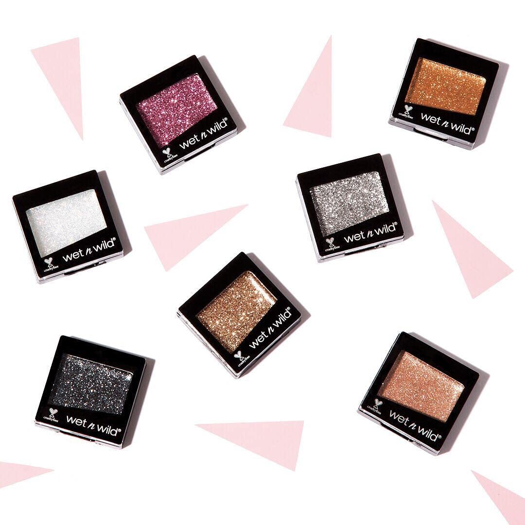 wet n wild Color Icon Glitter Sombra de ojos Shimmer Nudecomer