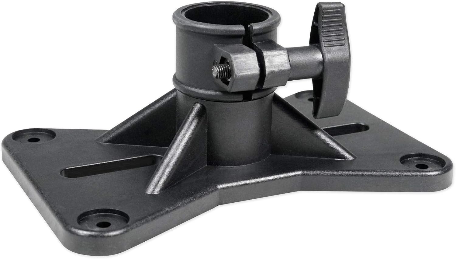 (2) Rockville RVSSA1 Soporte universal de adaptador de altavoz para trípode de montaje de 1.378 in
