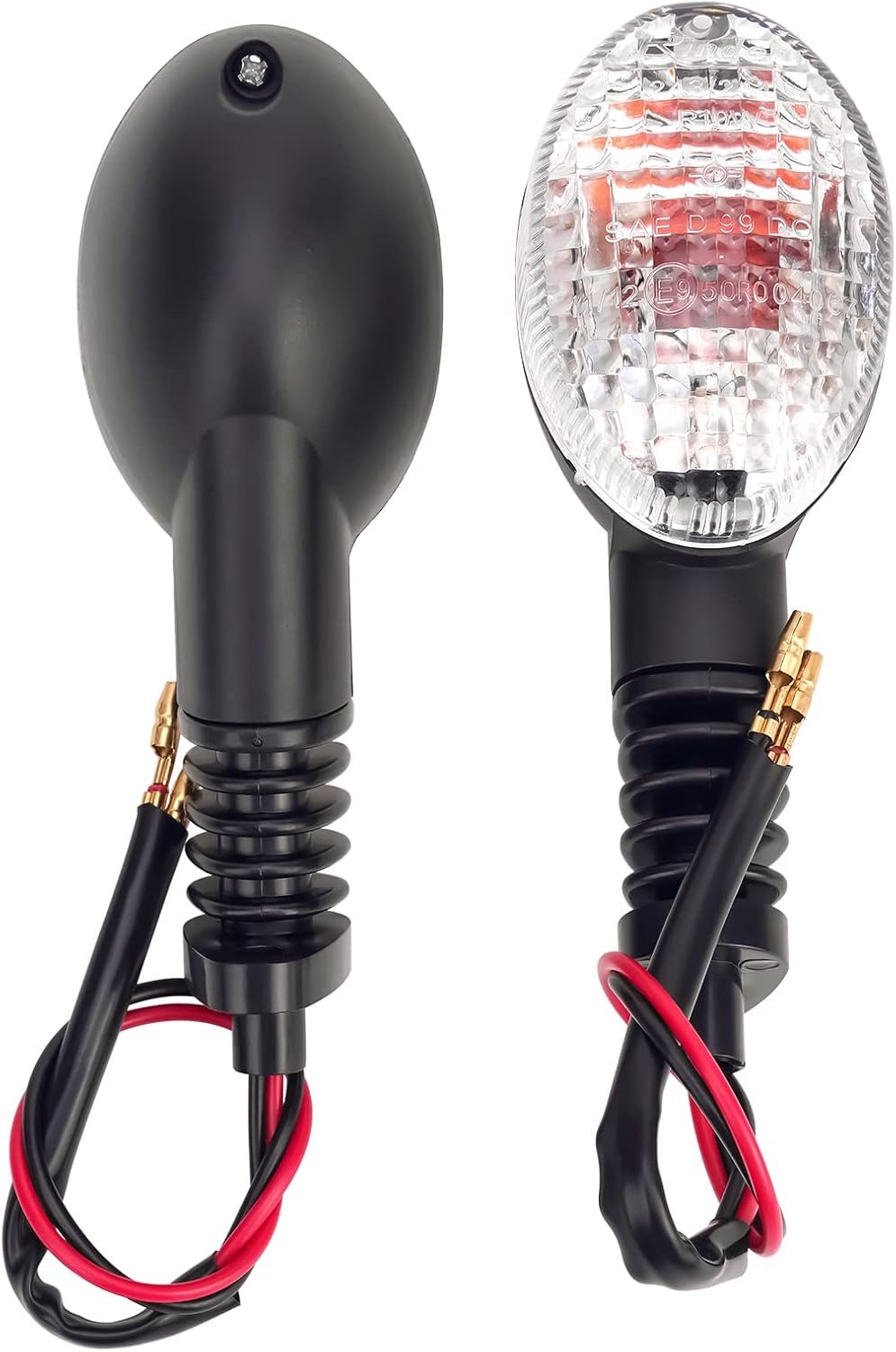 AHL Luz indicadora ámbar de señal de giro 23037-0115 23037-0388 23037-0376 para KAWASAKI KLX300SM 2020-2022, KLX230R 2020-2022, EX250 Ninja 250