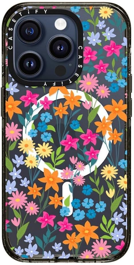CASETiFY Impact – Funda para iPhone 15 Pro 4 veces probada contra caídas de grado militar, protección contra caídas de 8.2 pies, compatible con