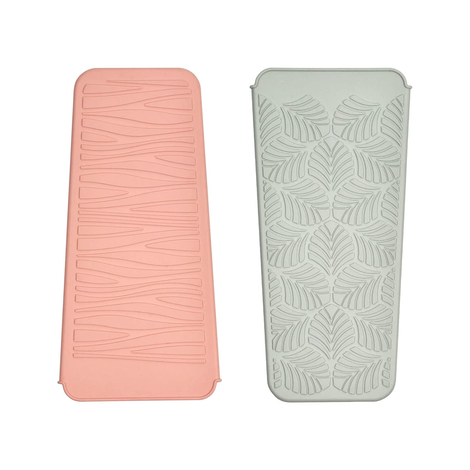 Alfombrilla con bolsa de silicona resistente al calor para alisadora de pelo, plancha de prensado, rizador de pelo, varita para rizar, plancha