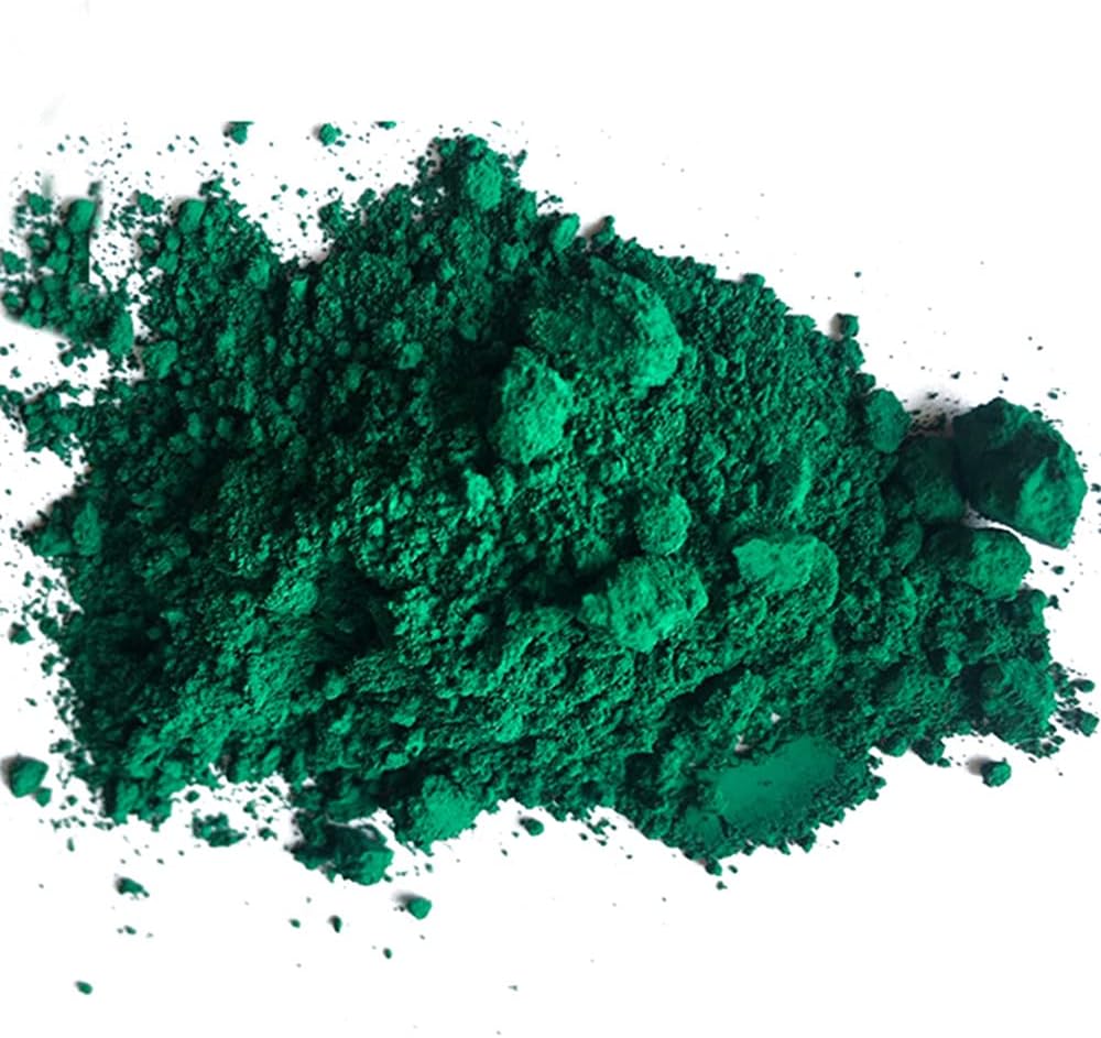 Polvo de óxido de hierro, pigmento de color de cemento verde, mezcla de mortero pastel, polvo de bricolaje para pavimentar manualmente, molde de