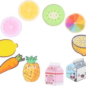 Lindos imanes de frutas para refrigerador, 10 unidades, mini imanes para refrigerador de frutas, coloridos imanes de nevera para casillero, pizarra Lindos imanes de frutas para refrigerador, 10 unidades, mini imanes para refrigerador de frutas, coloridos imanes de nevera para casillero, pizarra