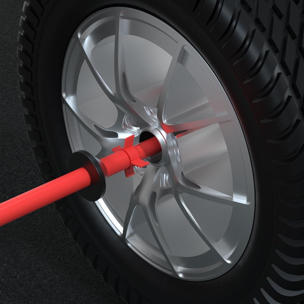 Areyourshop Para Harbor Freight Cambiador de neumáticos manual Cono de centrado de billete grande para carro de coche para poste central de 1.67