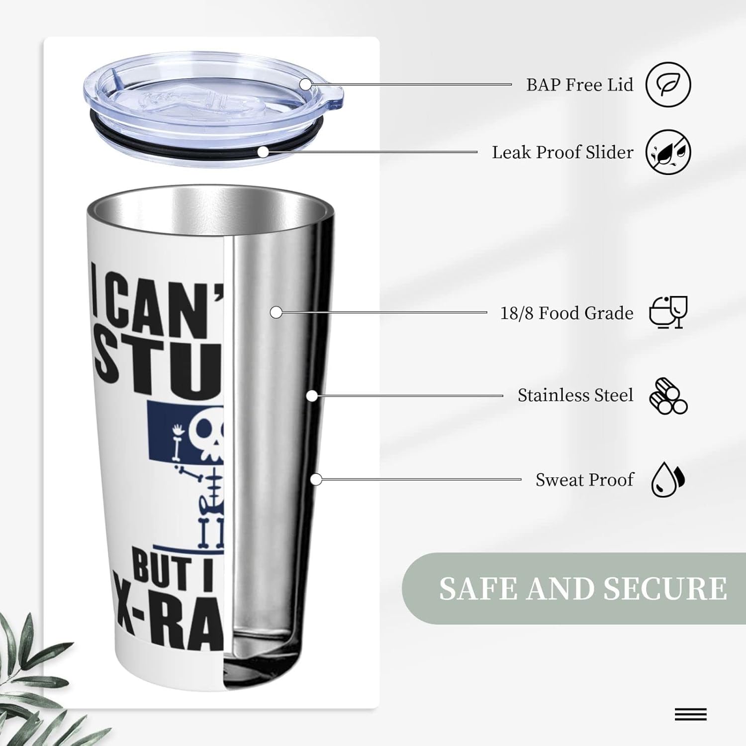I Can’t Fix Stupid But I Can X Ray It Radiology Assistant Radiologist Rad Tech, regalo de Navidad para hombres y mujeres, divertida taza de café de