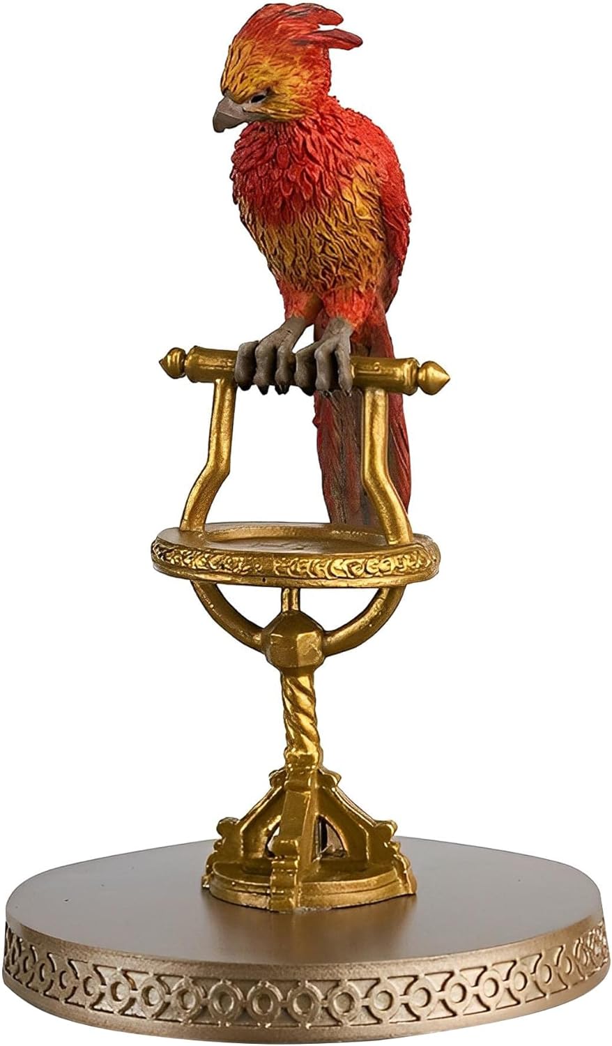 EAGLEMOSS COLLECTION Harry Potter Wizarding World Figura a escala 116  009 Fawkes (con accesorios de estudio)