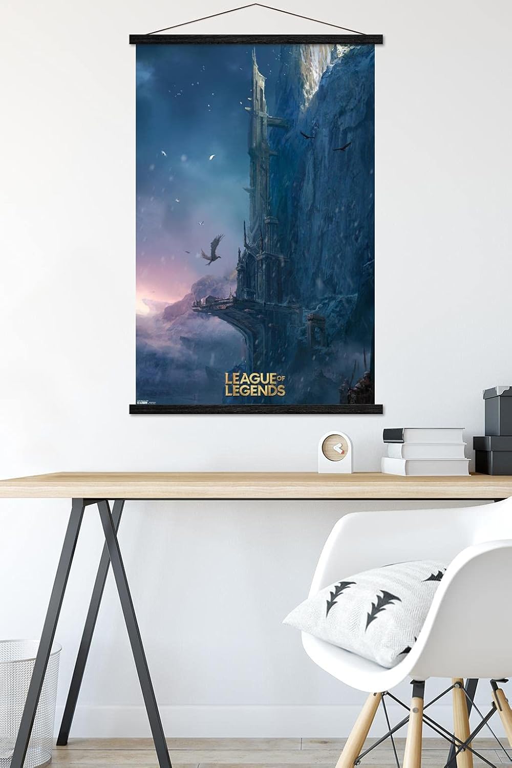 Trends International League of Legends – Póster de pared con marco magnético
