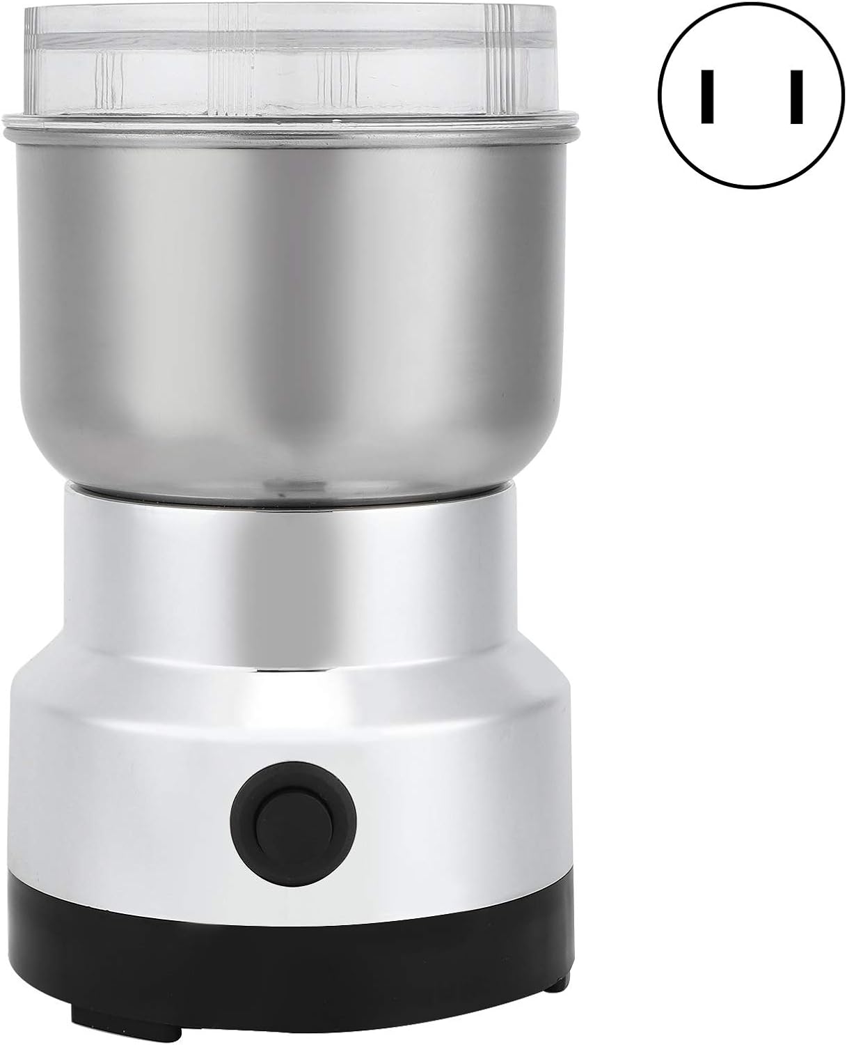 Molinillo de especias de acero inoxidable + ABS de bajo ruido, molinillo eléctrico resistente, accesorio de cocina para fresadora de restaurante en