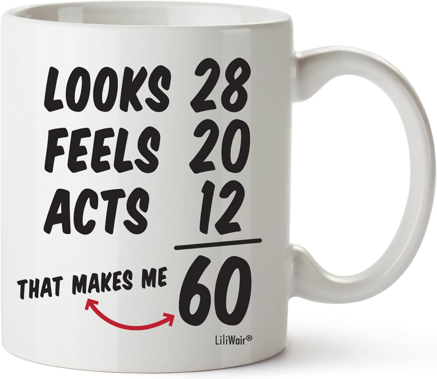 Regalos de 60 cumpleaños para mujeres de sesenta años de edad, taza de regalo feliz divertida 60 hombres mujeres mejor amigo 1963 tazas masculino