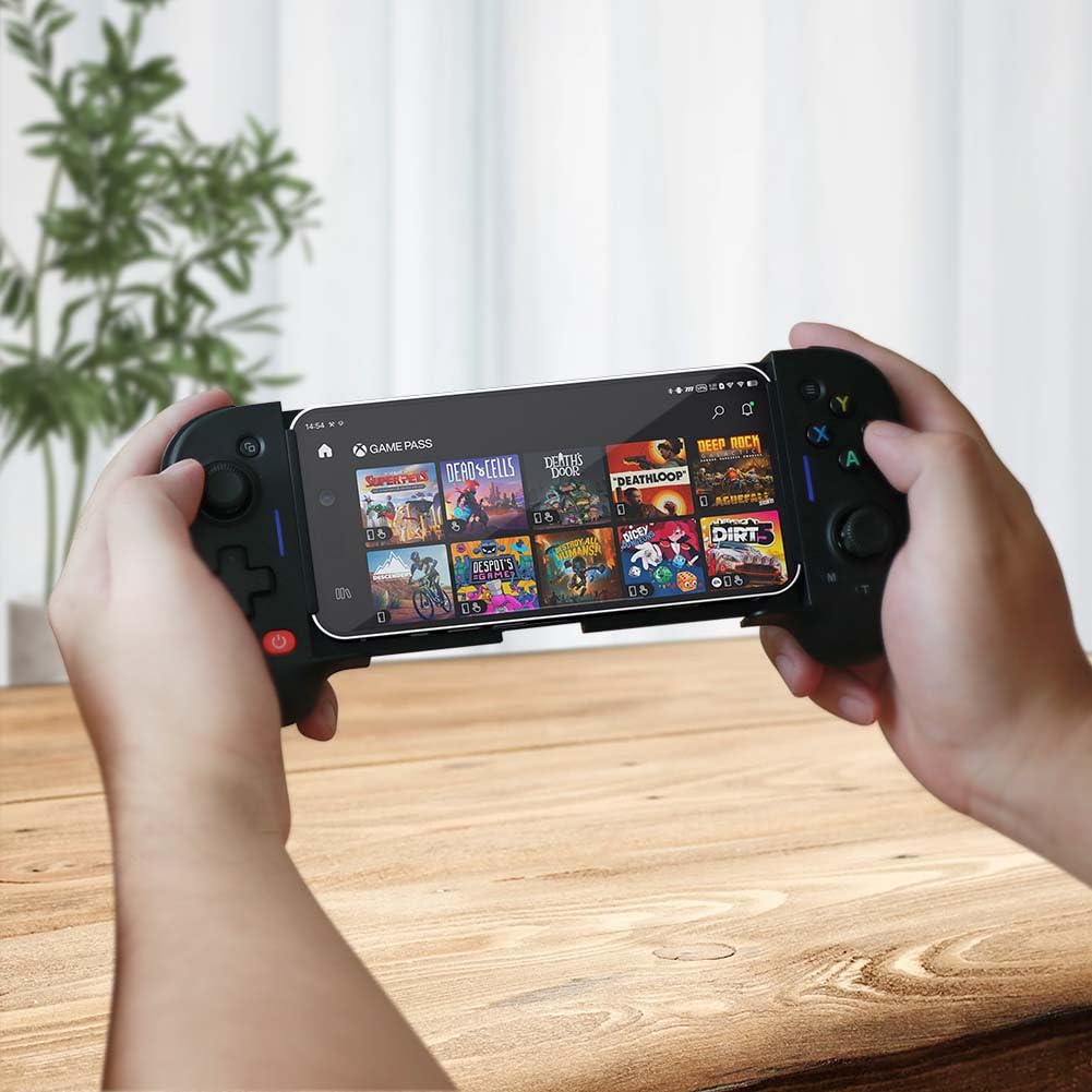 ShanWan Mobile Game Controller for iphone and Android with Upgrade Design PHONE CASE Support Phone Game Controller – PS Remote Play, Xbox Cloud,
