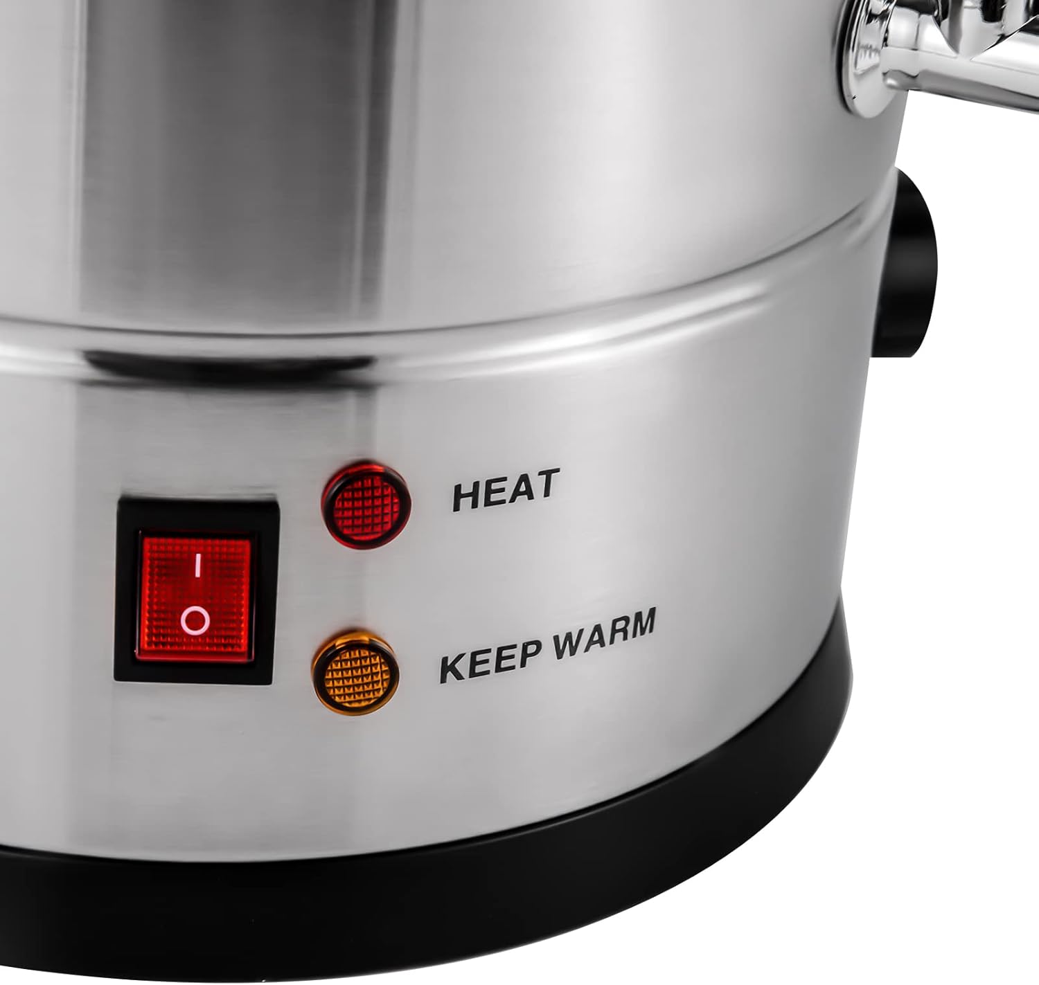 Urna de café comercial de acero inoxidable, dispensador de café de preparación rápida, dispensador de bebidas calientes, urna de agua caliente para