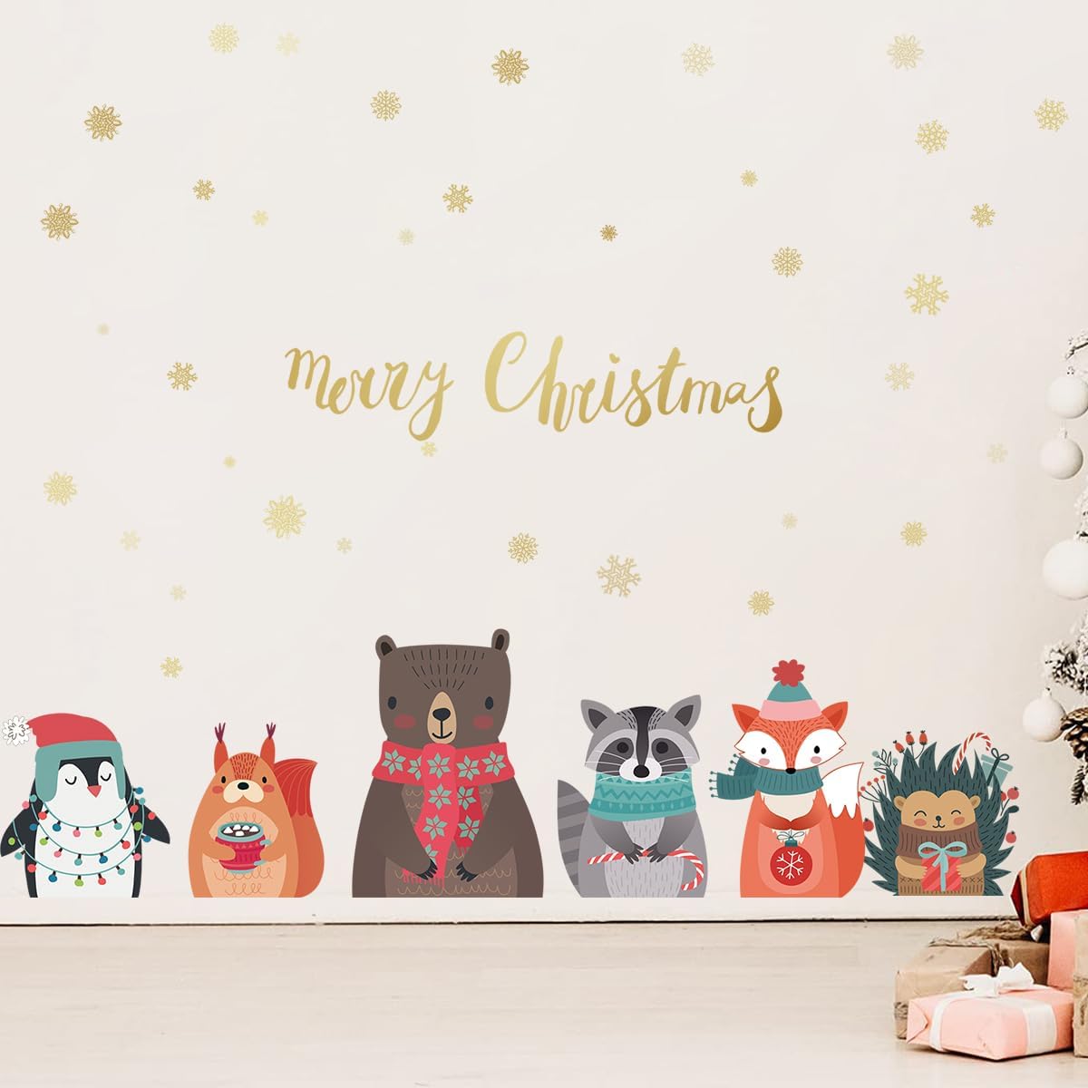 Calcomanías de pared de Navidad, calcomanías de pared de Navidad extraíbles, calcomanías de pared de Navidad, calcomanías de pared de Navidad,