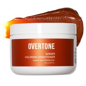 Acondicionador oVertone Haircare color cobrizo suave color semipermanente con manteca de karité y aceite de coco para todo tipo de cabello vegano no Acondicionador oVertone Haircare color cobrizo suave color semipermanente con manteca de karité y aceite de coco para todo tipo de cabello vegano no