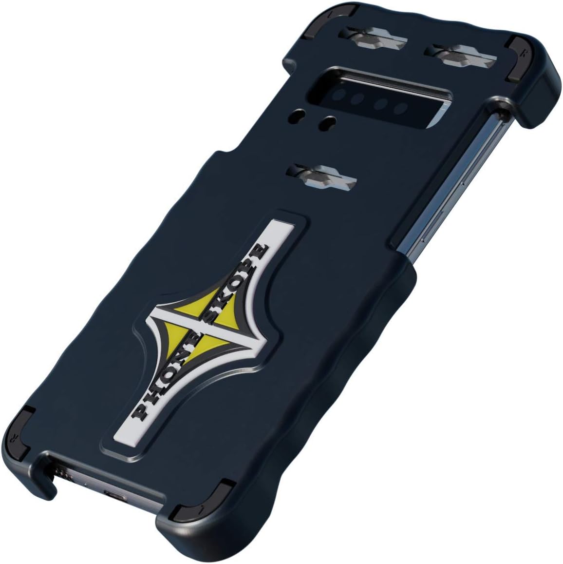 Phone Skope Kit completo de digitalización, compatible con iPhone o Samsung, incluye funda para teléfono + adaptador de ocular + paño para lentes