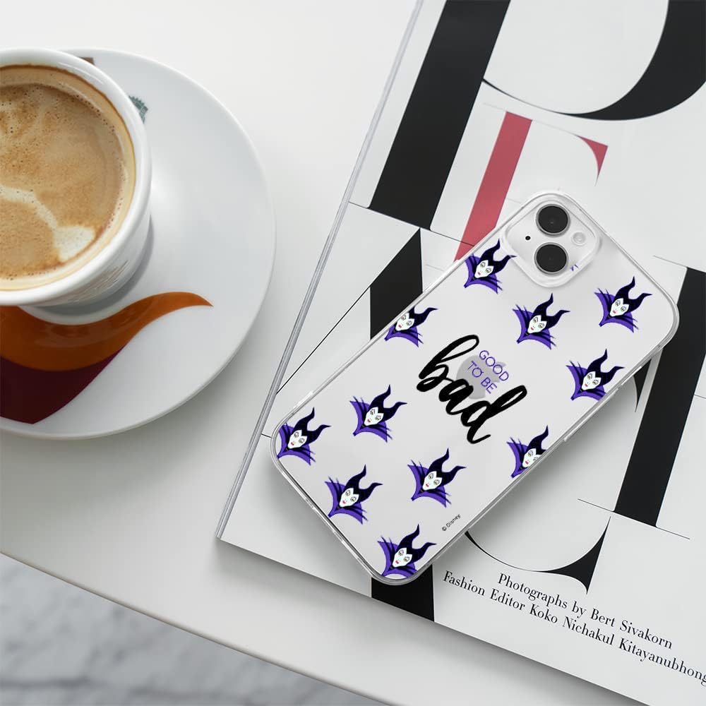 ERT GROUP Funda para Apple iPhone 14 Plus, diseño original y oficial de Disney, Maléfica 002, adaptada de manera óptima a la forma del teléfono