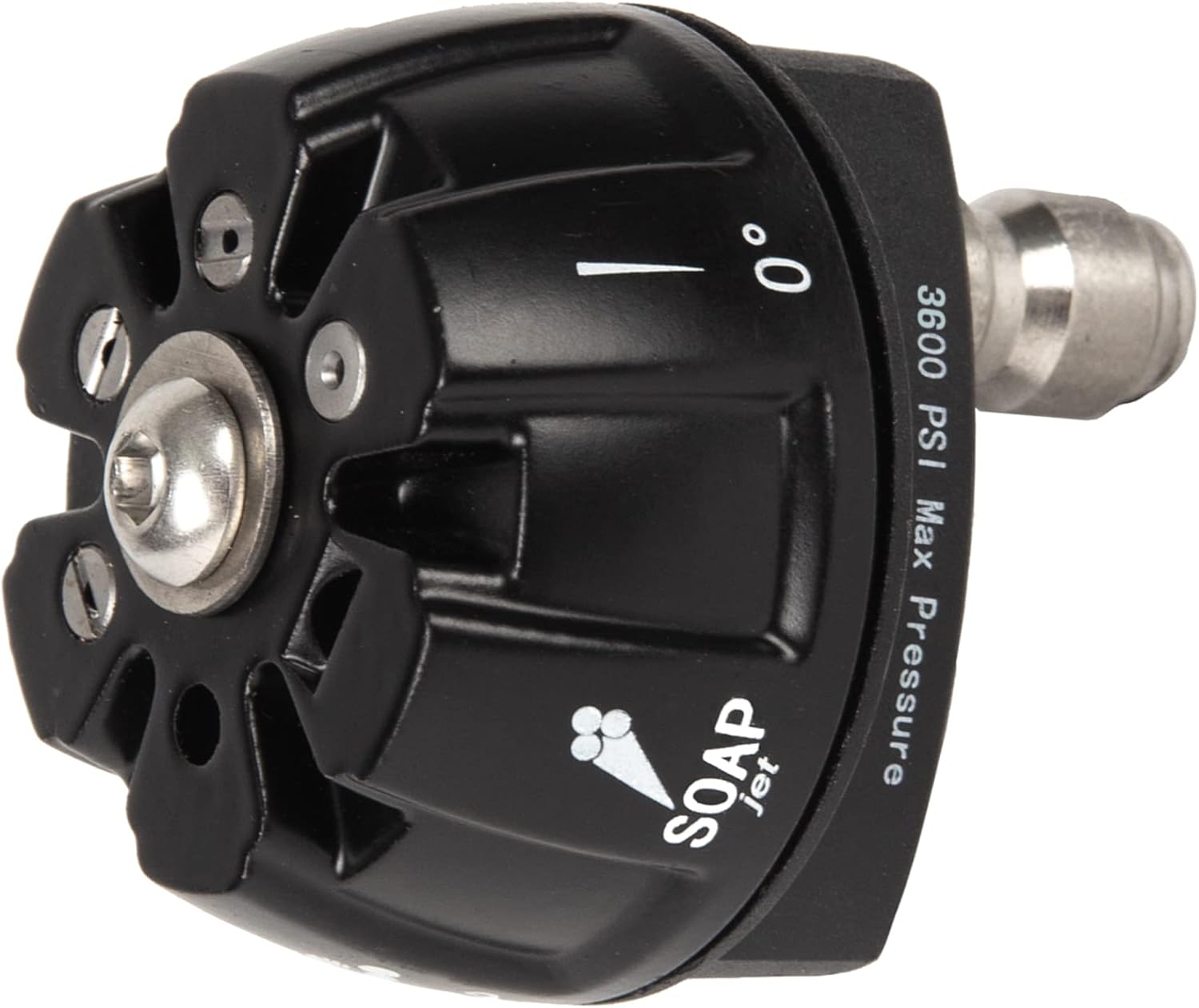 Westinghouse Outdoor Power Equipment Accesorio de boquilla 6 en 1 para lavadora a presión – 3600 PSI máximo, conector de 14 pulgadas – para
