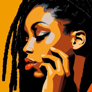 Pintura por números, pintura acrílica afroamericana por números, kit de pintura por números para niños y adultos, principiantes, moda negra, pintura Pintura por números, pintura acrílica afroamericana por números, kit de pintura por números para niños y adultos, principiantes, moda negra, pintura