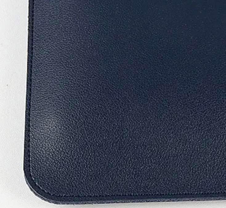 Funda protectora para laptop y soporte con alfombrilla para mousepad, material interior suave envuelto en piel sintética exterior, elegante,