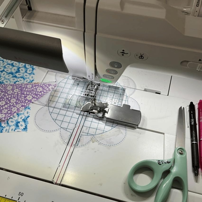Buddy Sew – Guía de costura magnética, guía de costura magnética BuddySew 2023 para máquina de coser, regla de costura multifuncional de dobladillos