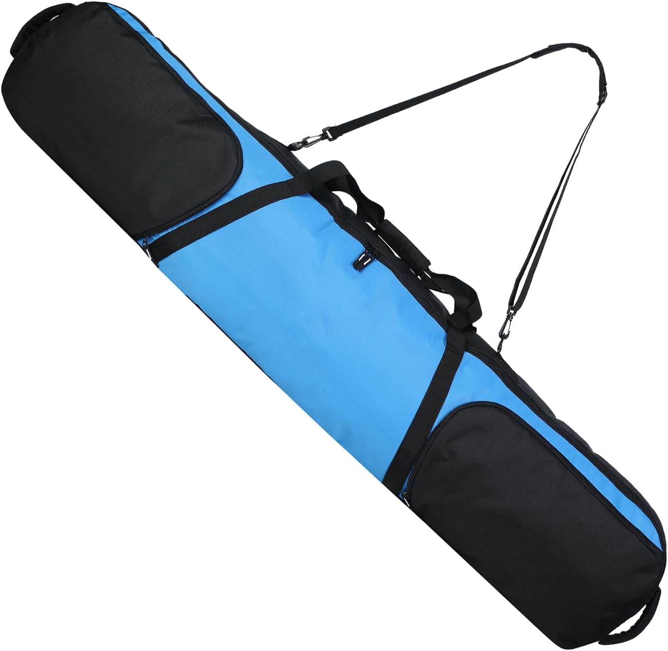 Bolsa de snowboard reforzada acolchada bolsa de esquí impermeable perfecta para viajes por carretera, viajes aéreos para snowboard, gafas, guantes,