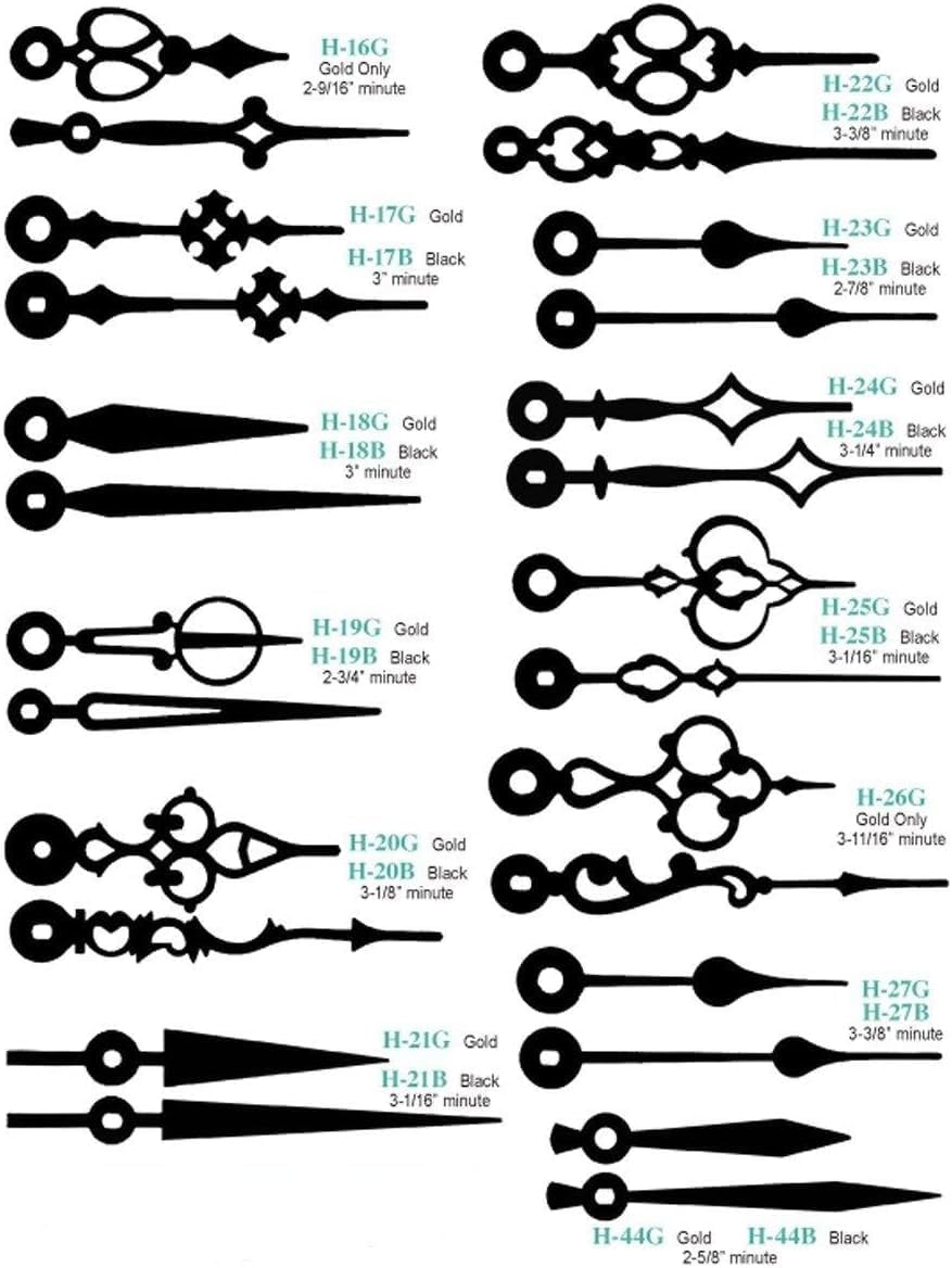 Takane Reloj Movimiento Extra Espaciado Alto Torque – Sin Péndulo – Para Manos Grandes – Kit de Reparación de Reloj –