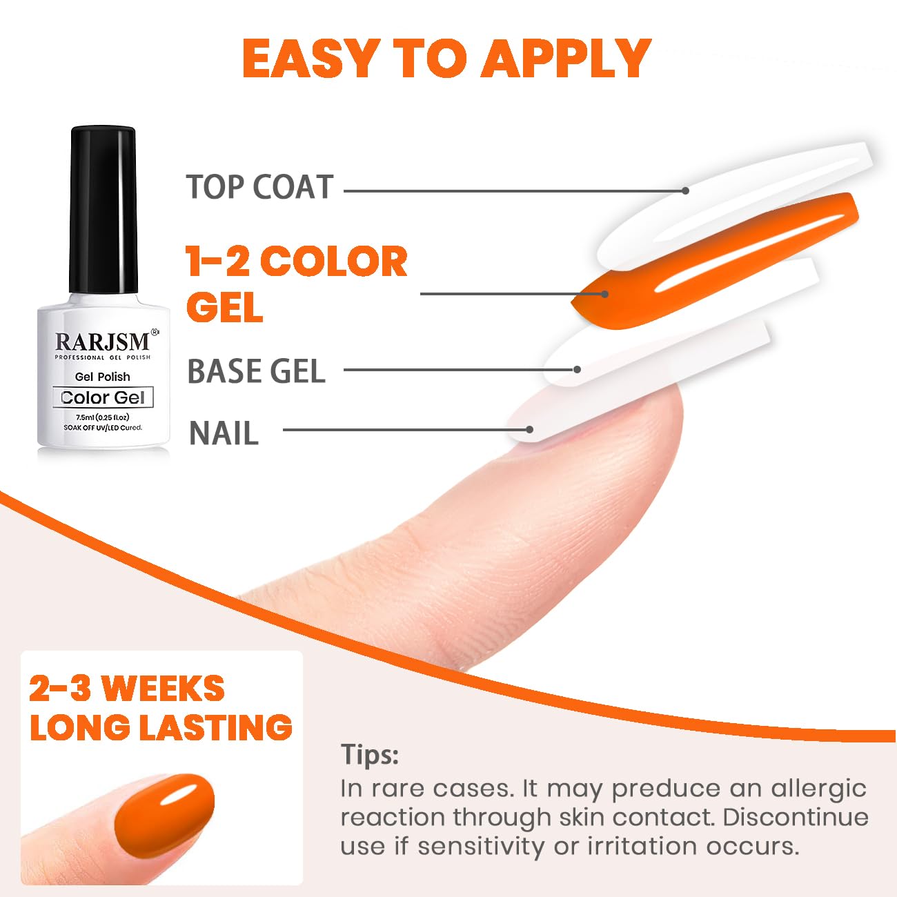 RARJSM Juego de esmaltes de uñas de gel, 6 colores, negro, iridiscente, purpurina, calabaza, naranja, rojo, morado, verde neón, otoño, invierno,