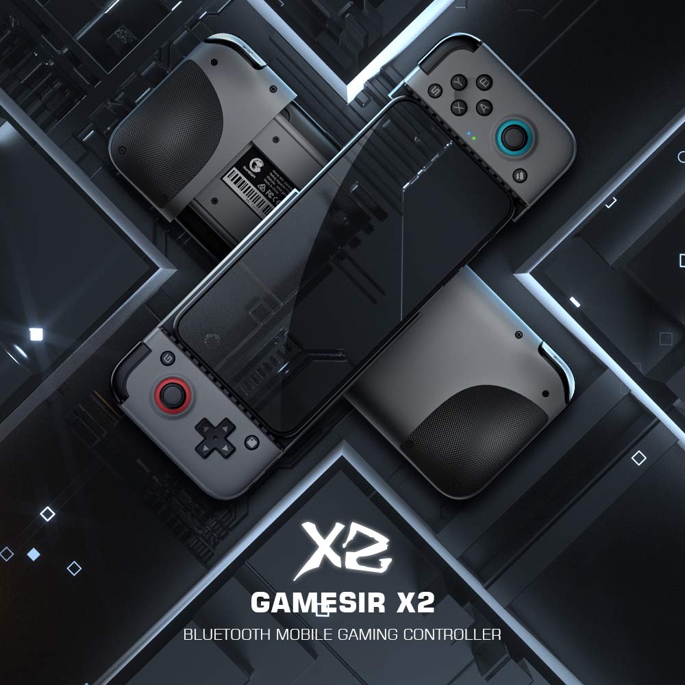 GameSir X2 Bluetooth Mobile Game Controller, Bluetooth 5.0 Support AndroidiOS iPhone Xbox Cloud Gaming, Google Stadia, GeForce Now, MFi Apple Arcade