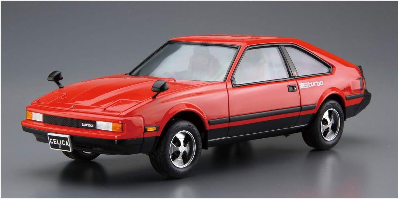 Aoshima 58503 El modelo de coche 082 Toyota Celica 2800GT 1982 Kit de escala 124