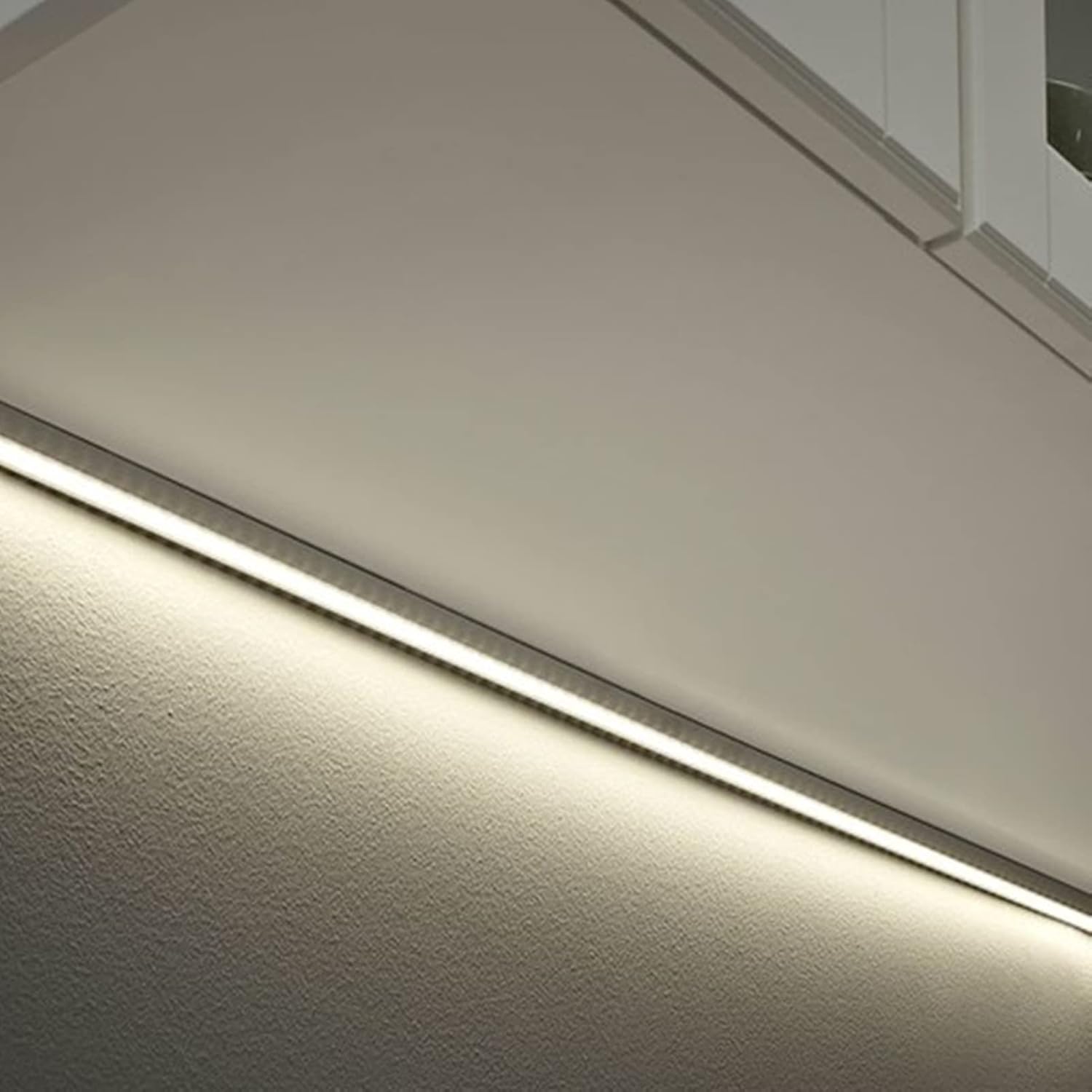 THMOOTHER Difusor de canal LED en forma de U de 6.56 pies preperforado, paquete de 8 perfiles de aluminio con cubierta lechosa, montaje en