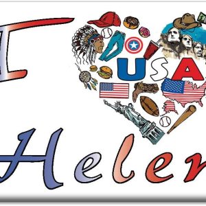 HELEN IMÁN FRIGORÍFICO GEORGIA (GA) IMANES USA SOUVENIR I LOVE GIFT (símbolo de variación) HELEN IMÁN FRIGORÍFICO GEORGIA (GA) IMANES USA SOUVENIR I LOVE GIFT (símbolo de variación)