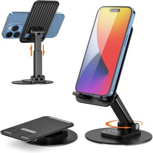 Ulanzi – Soporte giratorio para teléfono celular, soporte para teléfono móvil plegable ajustable en altura ajustable compatible con iPhone 15141312 Ulanzi – Soporte giratorio para teléfono celular, soporte para teléfono móvil plegable ajustable en altura ajustable compatible con iPhone 15141312