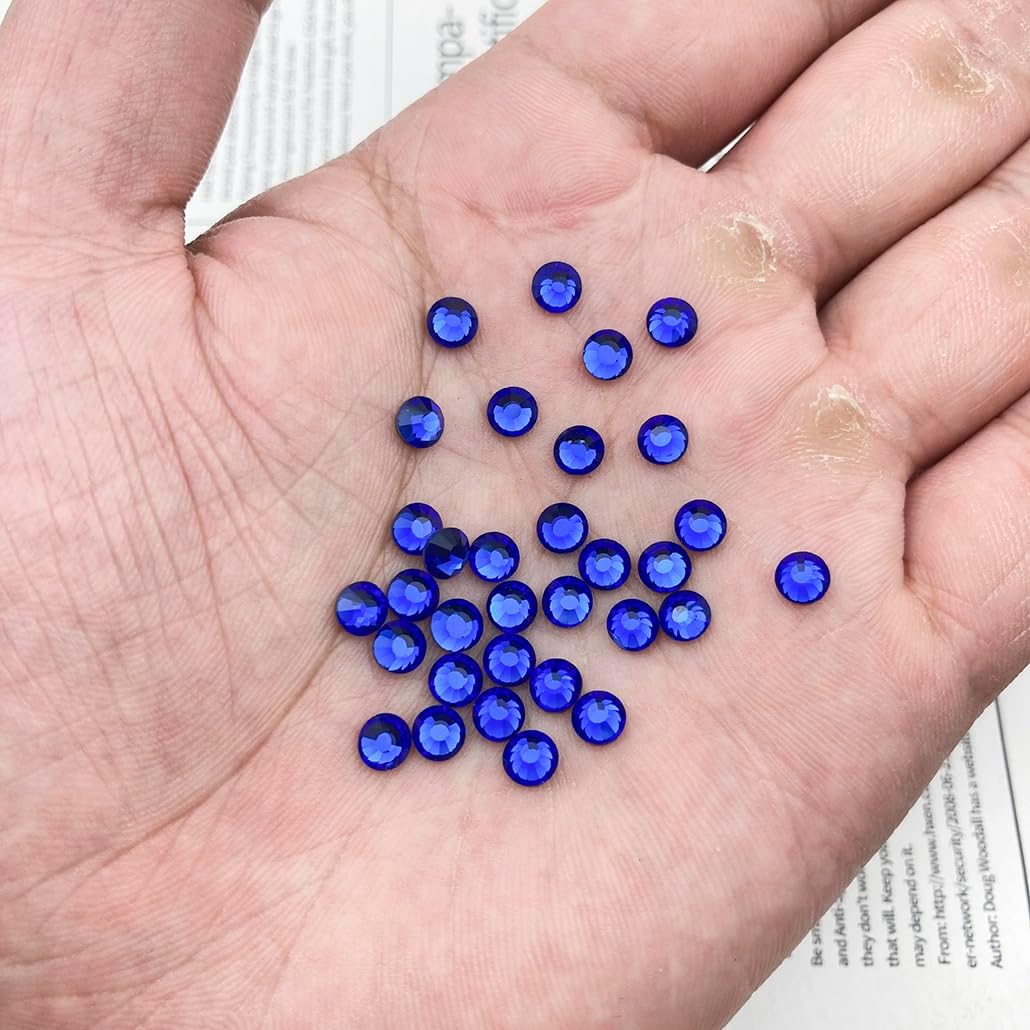Mulutoo 4500 diamantes de imitación termoadhesivos a granel, diamantes de imitación AB transparentes para manualidades, ropa, decoración de