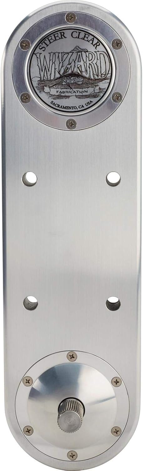 Caja de dirección transparente de 12 pulgadas Offset Steer Drop-Brushed-34-36 Spline