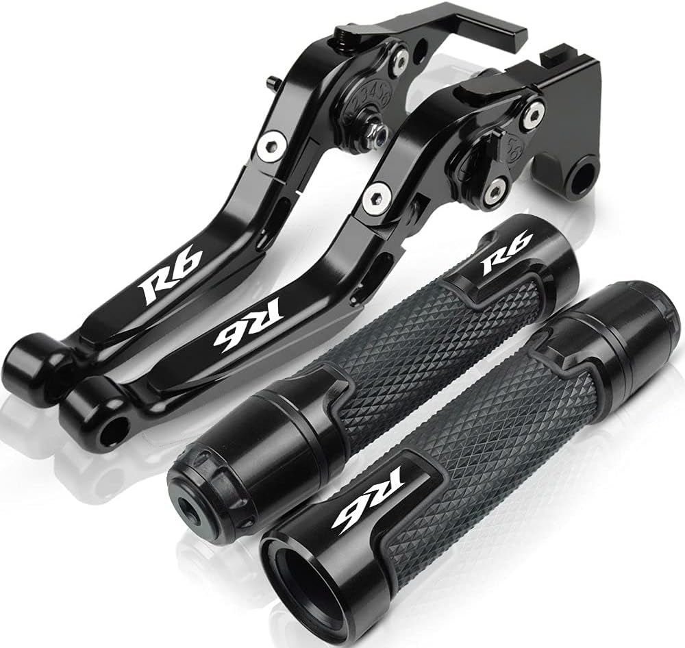 Empuñaduras de motocicleta para Ya&maha YZF R6 2005-2016 2015 2014 2013 2012 2011 2010 2009 2008 2007 2006 palanca de embrague de freno de