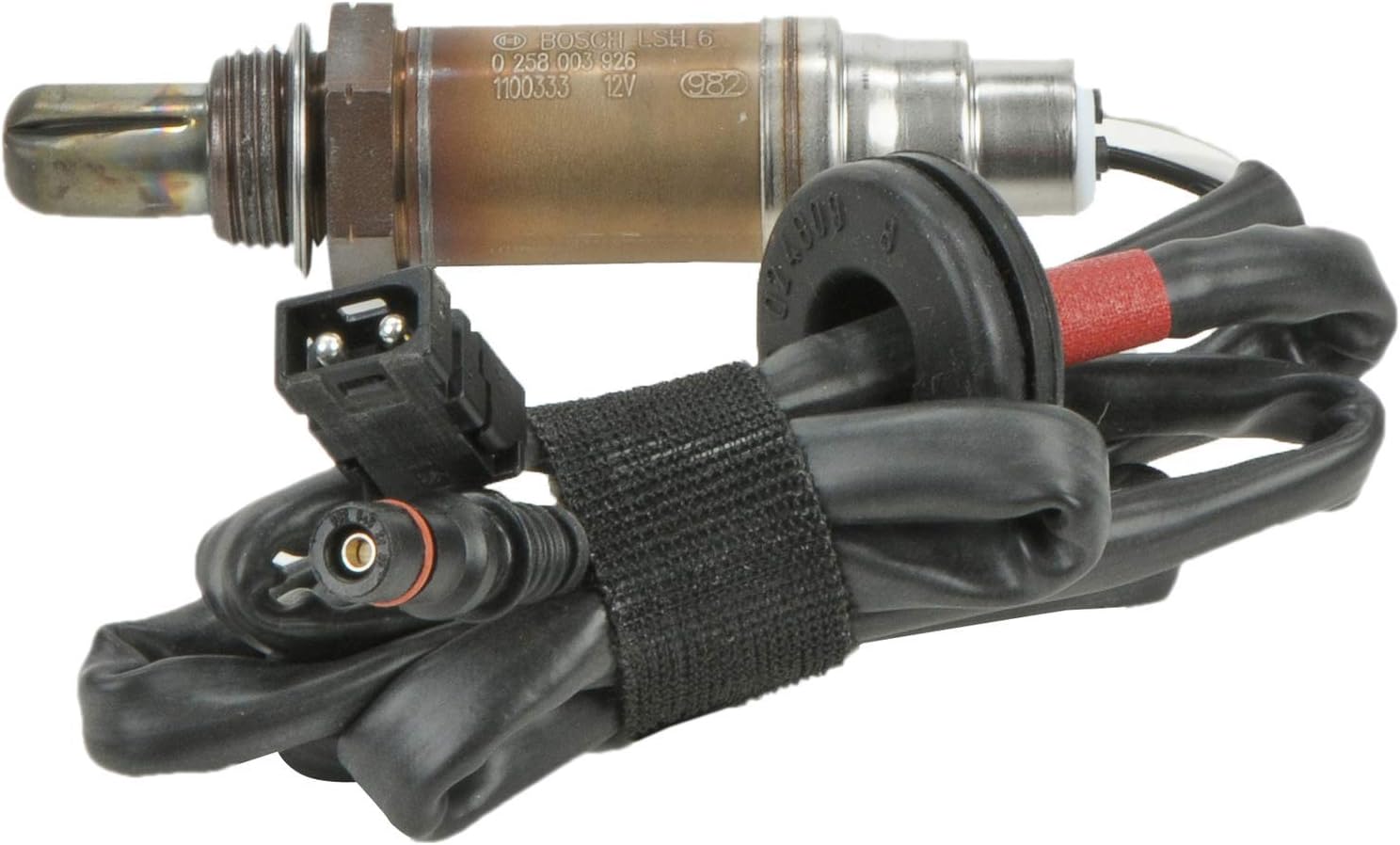 Bosch Sensor de oxígeno de equipo original 13926 Premium, compatible con Mercedes-Benz 380SEC, 420SEL, 560SEC, 560SEL