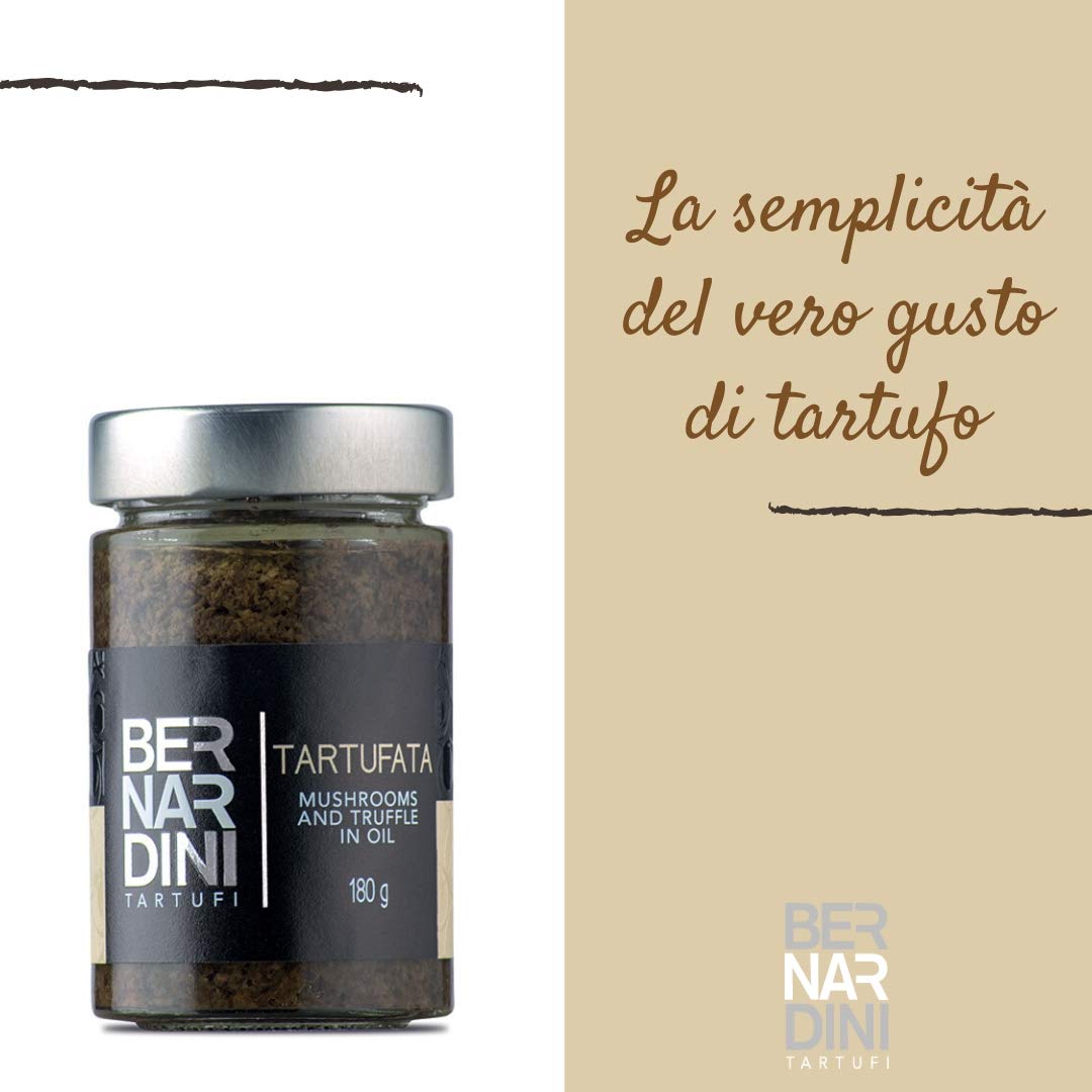 BERNARDINI TARTUFI Tartufata Champiñones Trufas y Aceitunas 6.5oz