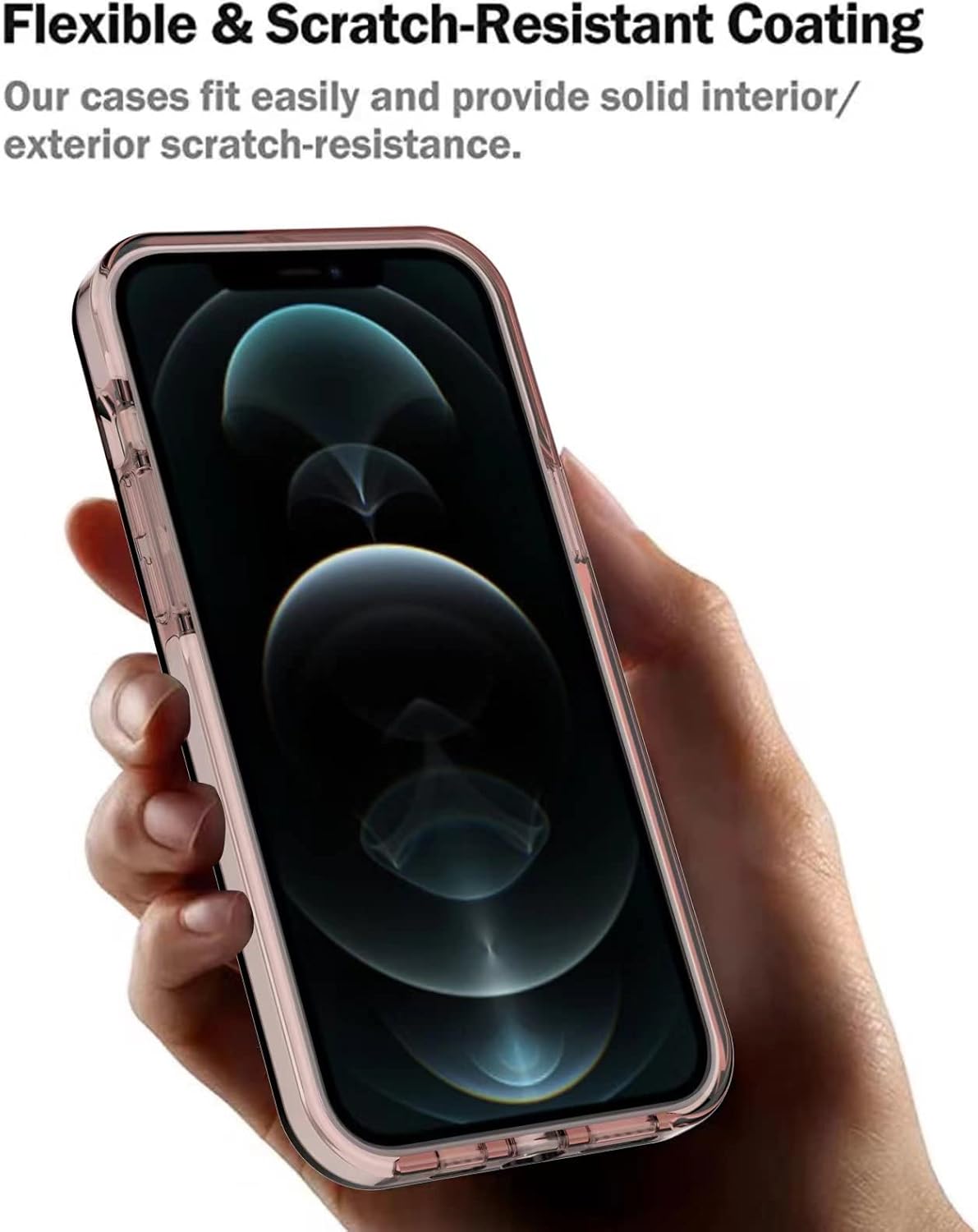 ArtsEvo Funda diseñada para iPhone 15, protección contra caídas de 6.6 pies, funda protectora de cámara de cuerpo completo, color rosa cereza