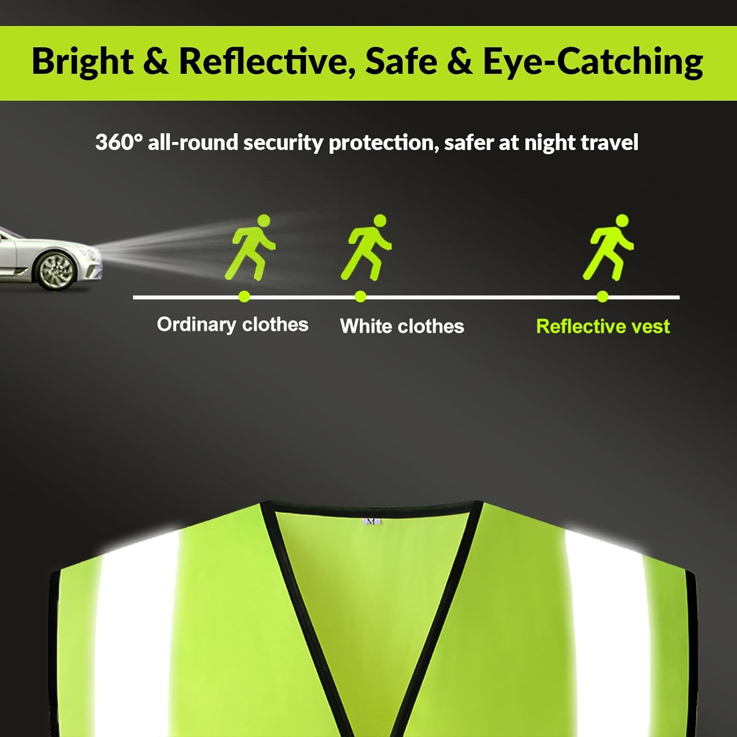 BeautyWill Chaleco de seguridad Logotipo personalizado Chaleco reflectante de alta visibilidad Clase 2 Hi Vis Chaleco de seguridad Ropa de trabajo