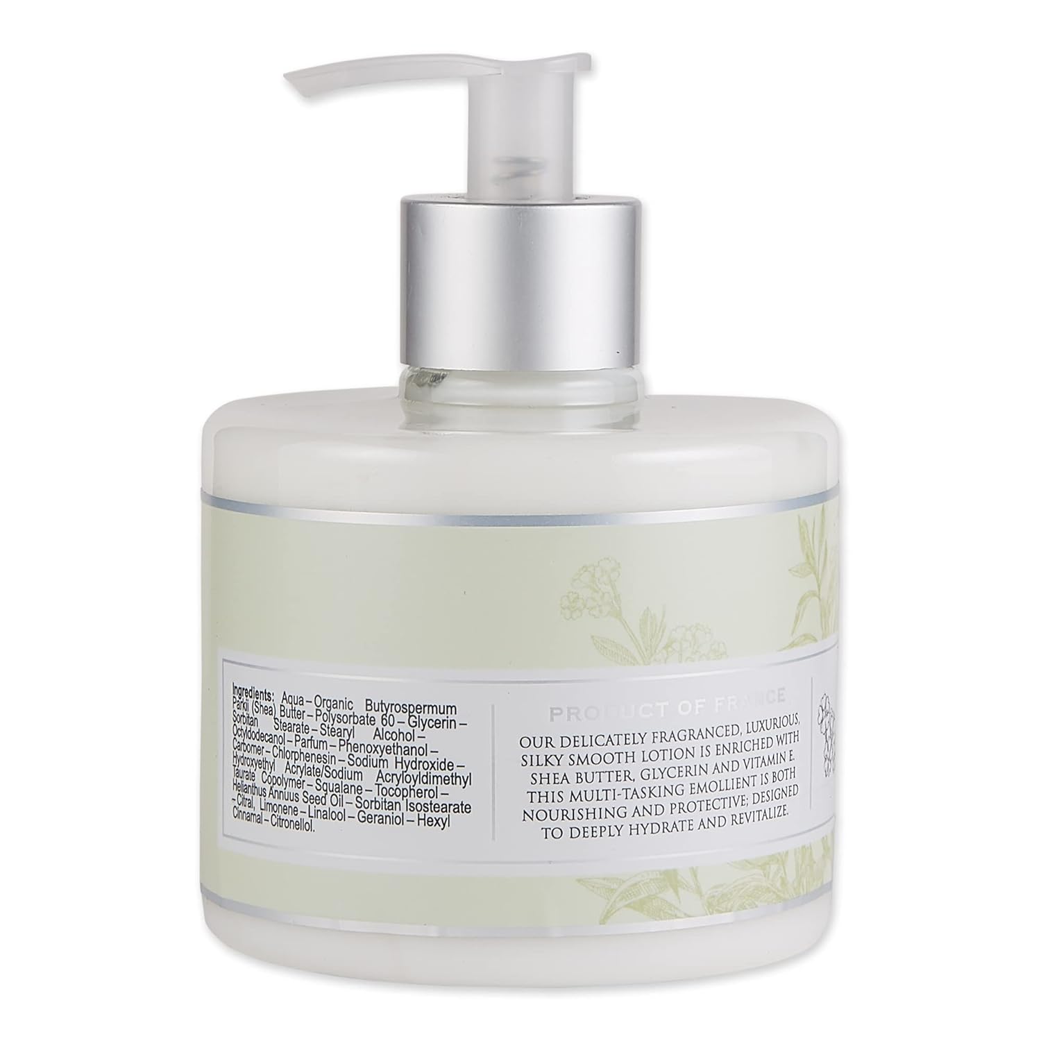 Pre de Provence Collection Loción de manos emoliente suave y sedosa enriquecida con manteca de karité, verbena, 11 onzas líquidas