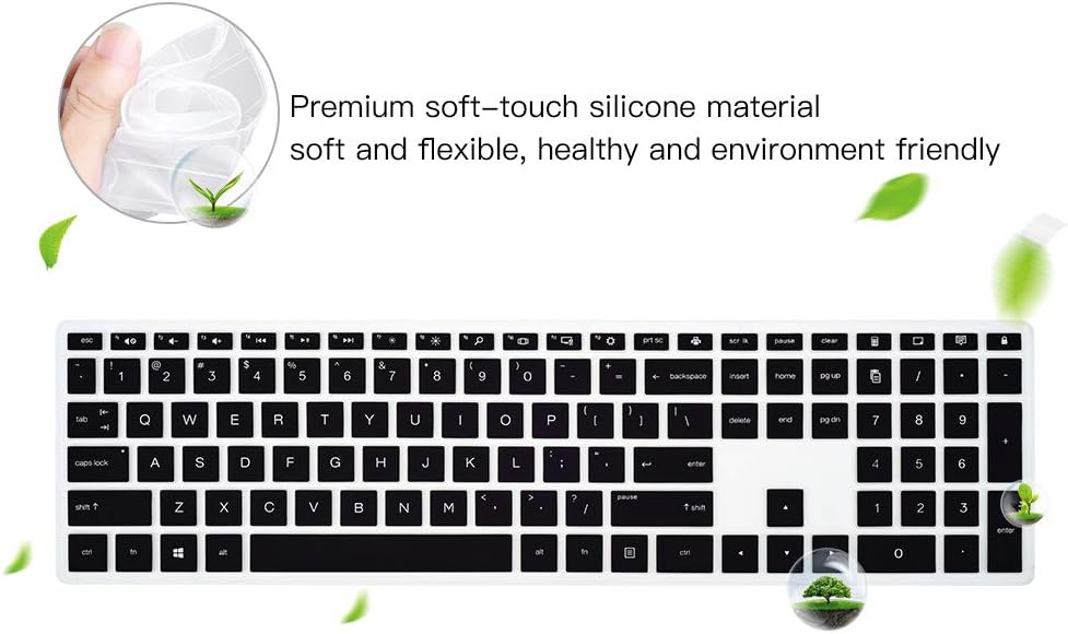 Funda de teclado para PC HP Pavilion 27 todo en uno, HP Pavilion 27-Xa0055Ng0370Nd0076Hk0010Na, HP Pavilion 24 pulgadas todo en uno, 24