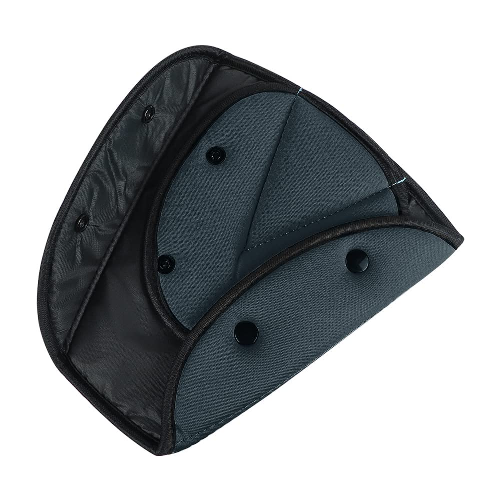 Ajustador de cinturón de seguridad de automóvil para niños, universal, triangular, funda de seguridad para automóvil, arnés de algodón suave,