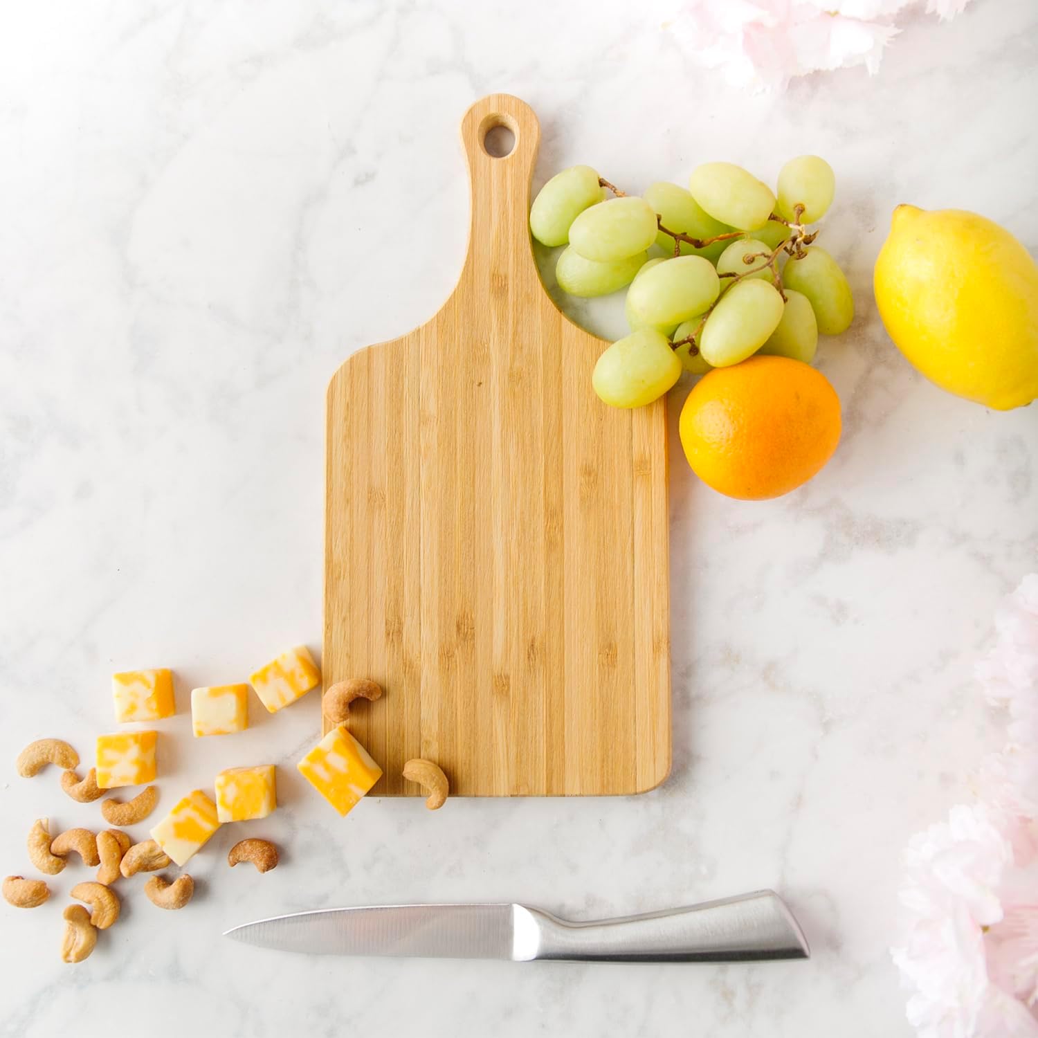 Regalo de boda personalizado para parejas, tabla de cortar de bambú con monograma, regalos de compromiso o regalos de novia – Regalo para señor y