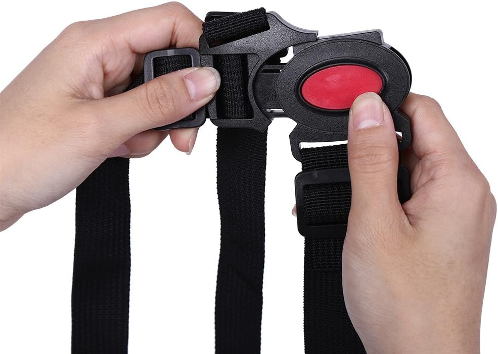 Correas para silla alta, correa de arnés de 5 puntos para silla alta, ajustable, tendencia de bebé, cinturón de seguridad universal, repuesto de