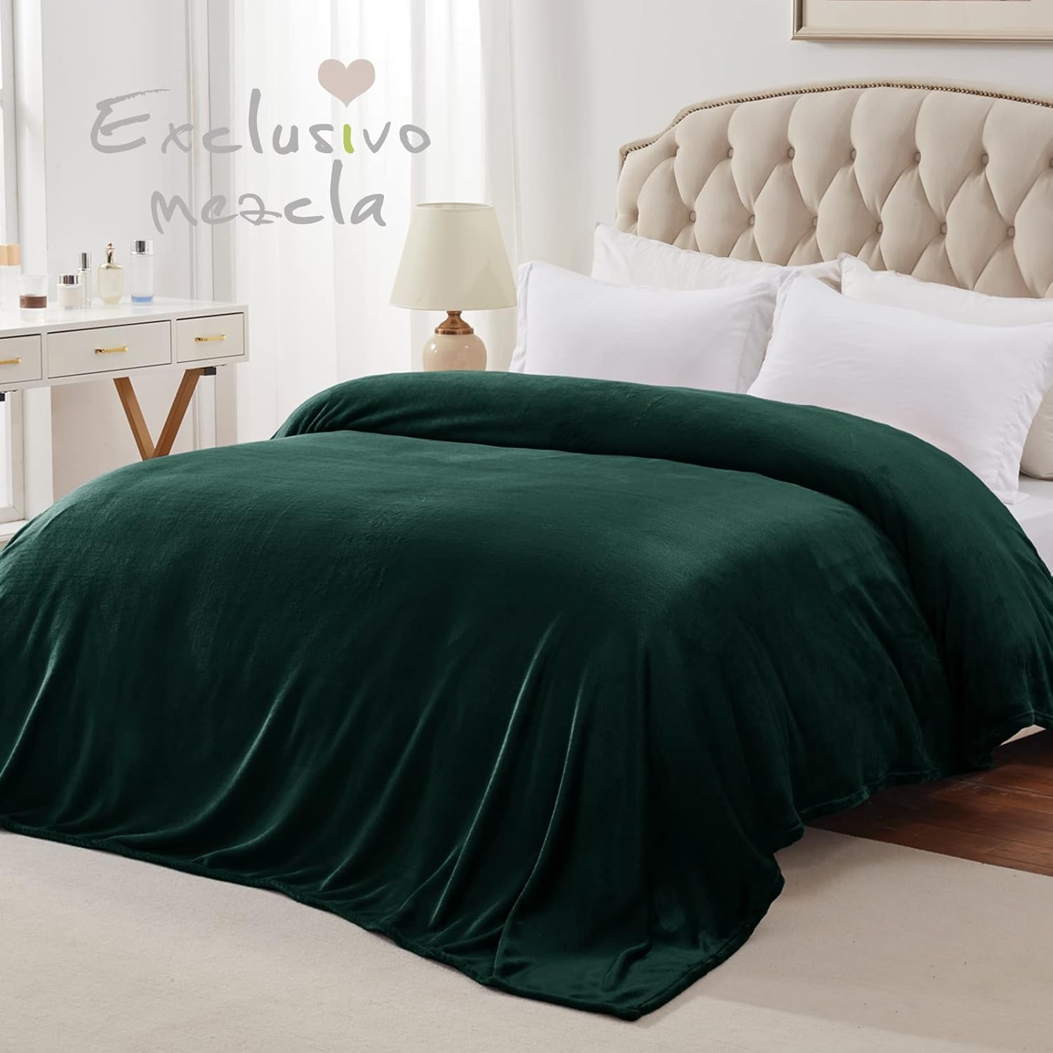 Exclusivo Mezcla Manta de vellón para sofá, cama, súper suave y cálida, para uso en todas las estaciones, acogedora, afelpada, ligera, 90 x 90