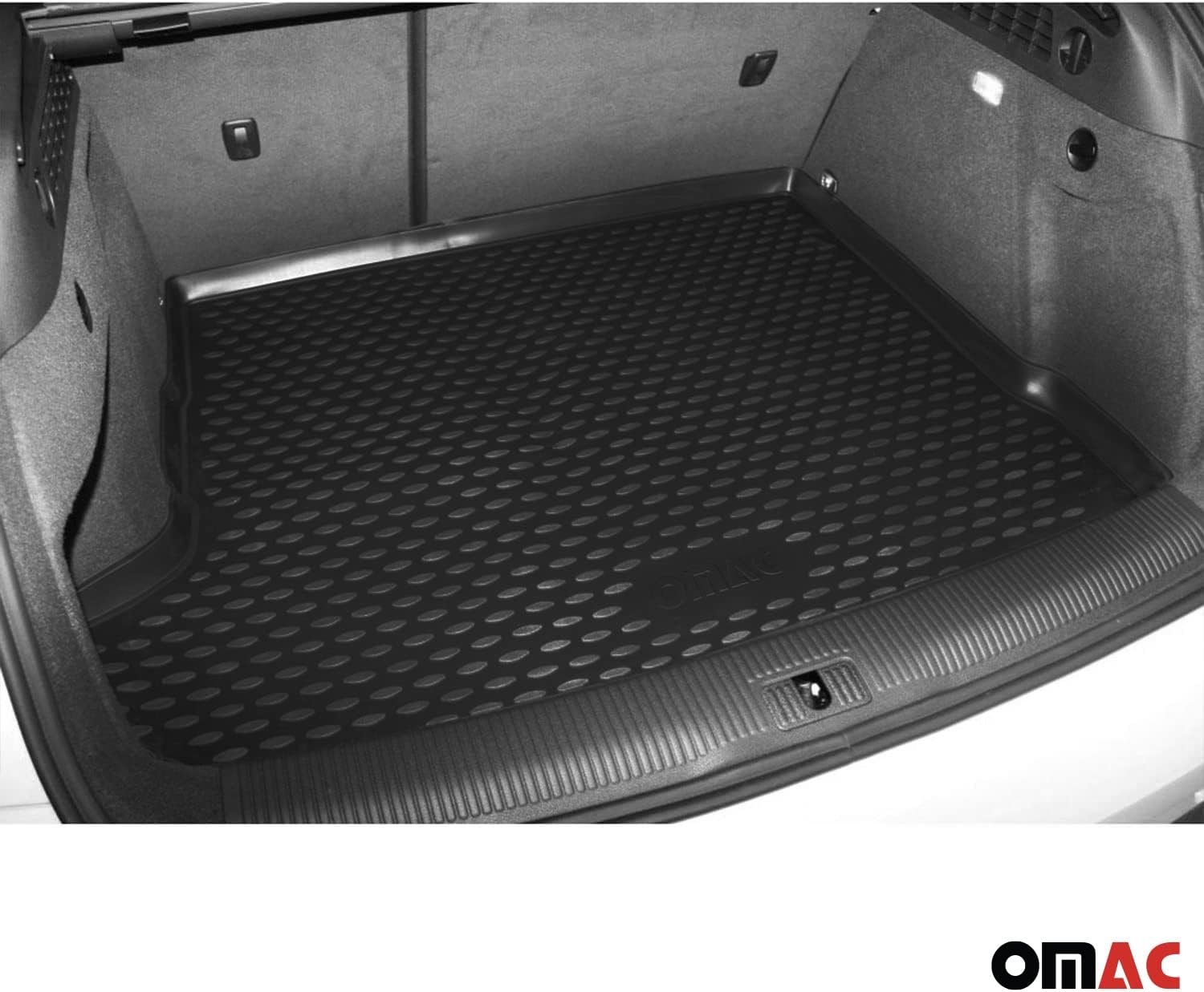 OMAC Alfombrillas de maletero para Mazda CX-5 2017 2018 2019 2020 2021 2022 2023 2024, para todo tipo de clima, duraderas, color negro