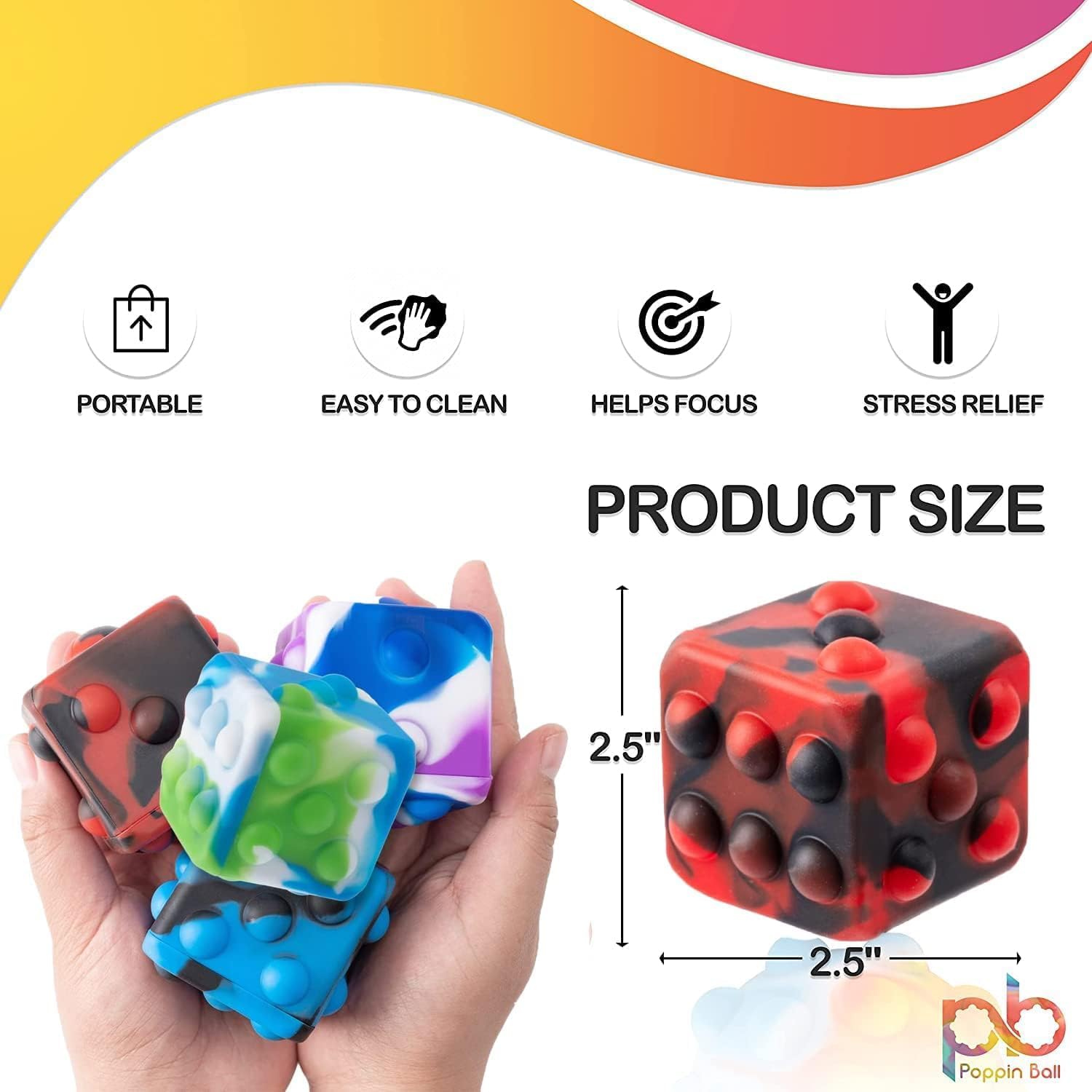 106 piezas de recuerdos de fiesta para niños, juguetes Pop Fidget Treasure Box, premios de aula, relleno de piñata, cofre del tesoro, caja de