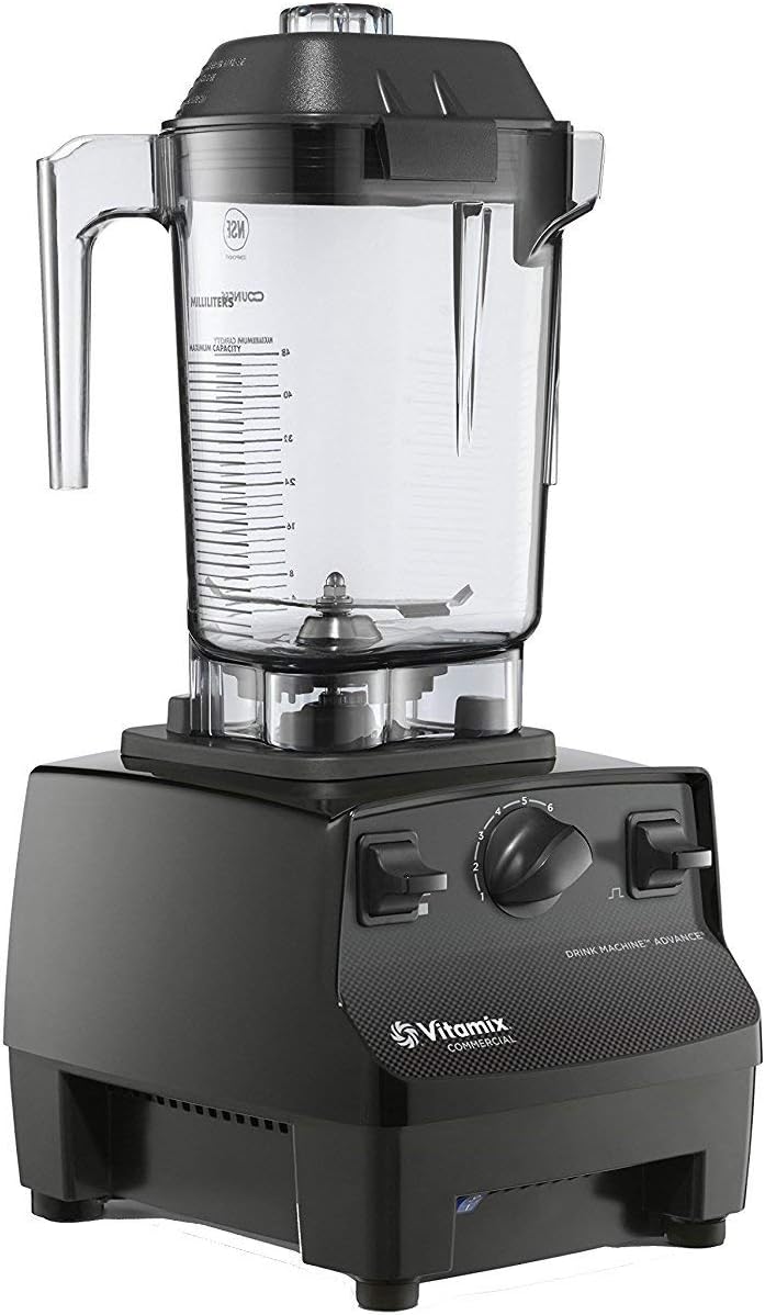 Vitamix 62824 Black Drink Machine Advance – Licuadora de 48 onzas